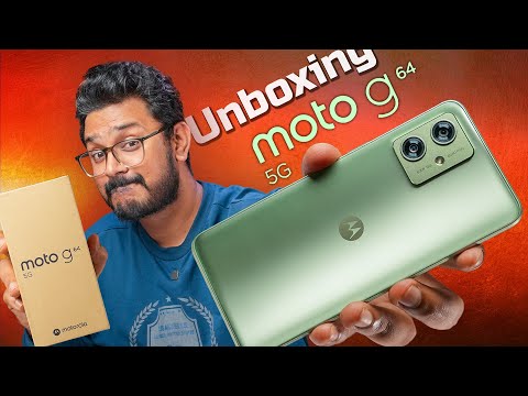 moto G64 5G Unboxing in ಕನ್ನಡ⚡Dimensity 7025 5G, FH+120Hz IPS, 50MP OIS + 16MP Selfie, 6000mAh+33W