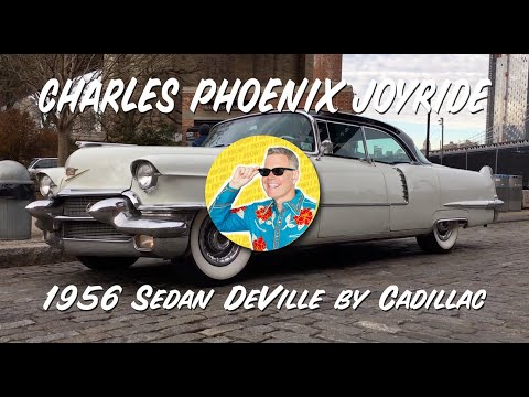 Charles Phoenix JOYRIDE ARCHIVE - 1956 Sedan DeVille by Cadillac