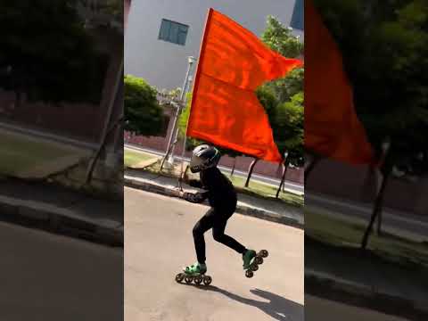 जय श्री राम 🚩 #rammandir #ayodhya #ram #skating #inlineskating