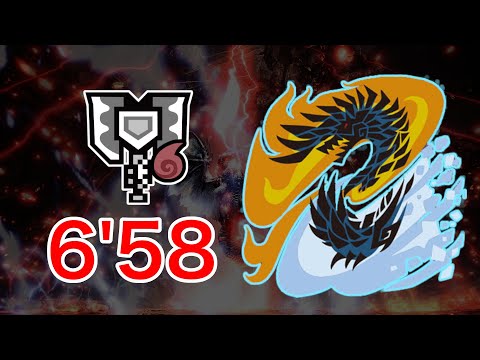 【MHWI】明けの死星 アルバトリオン チャージアックス ソロ 6'58"61/Ice Alatreon Charge Blade Solo