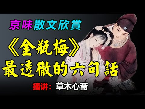 🔥經典散文欣賞：1、《紅樓夢》經典名句，2、三毛散文《林黛玉的裙子》3、《金瓶梅》最透徹的六句話  #散文 #散文朗讀  #讀書 #聽書 #小說 #有聲書 #文學經典