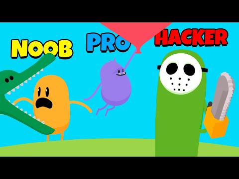 NOOB vs PRO vs HACKER - Dumb Ways to Die 4