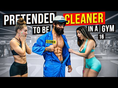 Elite Powerlifter Pretended to be a CLEANER #16 | Anatoly GYM PRANK