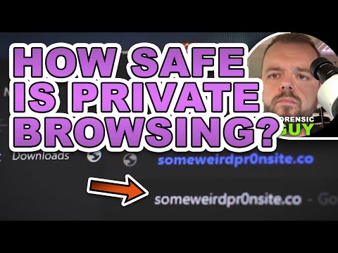 Is private web browsing safe?