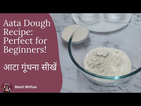 How to Knead a dough for Chapati / Roti |  Beginner Friendly!