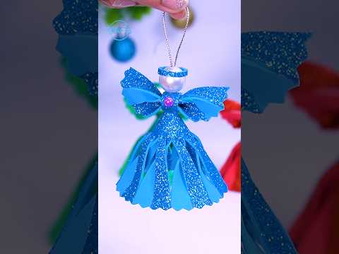 DIY Angels for Christmas Decorations🎄Christmas Tree Ornaments Angel #shorts #angels #christmas