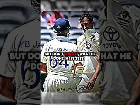 Yashasvi vs Starc.......Growing Rivals..☠🗿 #cricketshorts #ipl #cricketgear #viratkohliattitudeeditz