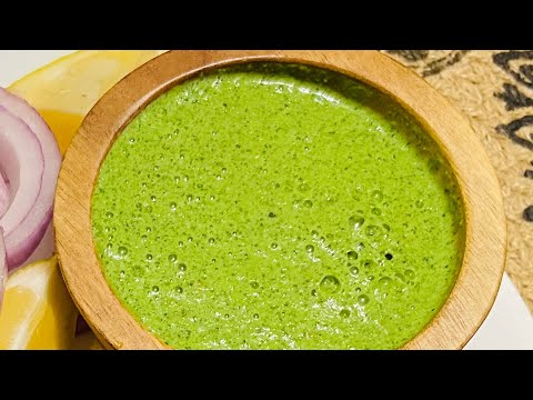 Green Chutney | Chat Green Chutney | Sandwich Chutney | Mint Coriander Chutney| Foodies Cook