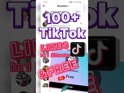 How to Get 100 Likes on TikTok (FASTEST)