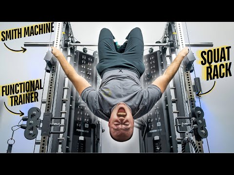 Smith Machine/Functional Trainer/Squat Rack 3-In-1...ForceUSA G15 Review!