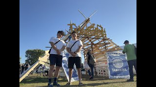 ふらっとフェスにやってきたマッチョ2人（多摩川リバーサイドフェスティバル2024）Tamagawa Riverside Festival 2024