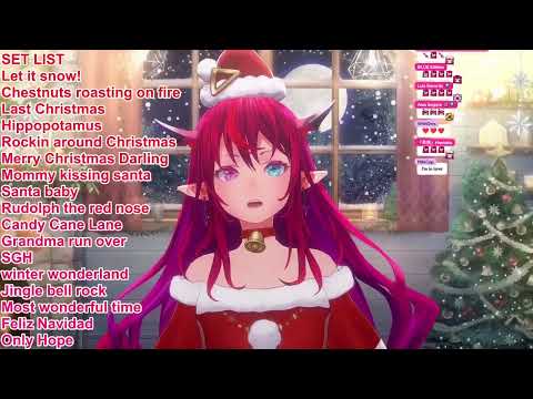 SantaRyS Sings It's Beginning To Look A Lot Like Christmas 【IRyS' Christmas Unarchived Karaoke】