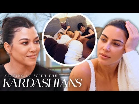 Kourtney Tries to Bring The Kardashians Closer with A Cuddle Session | KUWTK | E!