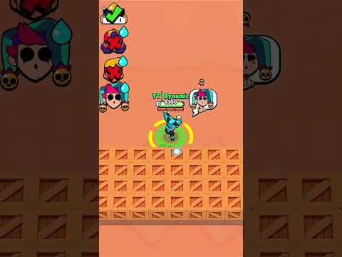 Which Brawler Can Pass The Wall ? | 7 | #brawlstars #shorts