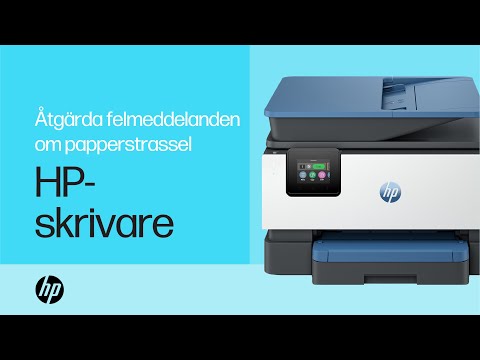 Så här åtgärdar du felmeddelanden om papperstrassel i HP-skrivare | HP-skrivare | HP Support