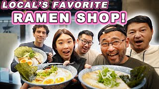 Where Locals Eat Ramen in Japan w/ @TabiEats  & @5AMRamen  || [Tokyo, Japan] Best Late Night Ramen!