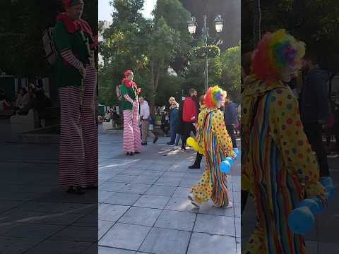 Christmas#fun#syntagma #walking #mickeymouse #joker #howto #viralsond#viralshort #fyp