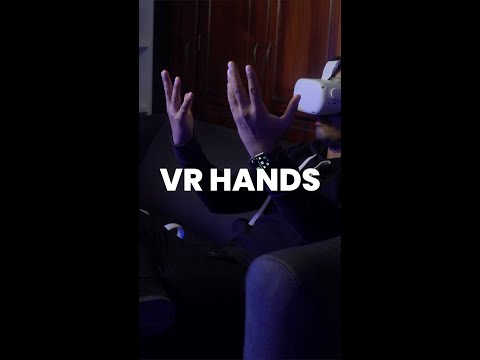 Your OWN hands in VR! ✋🏻😱 #shorts #metaquest #oculus #oculusquest