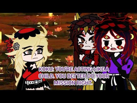 Gender Chaos Part 1| Uppermoons AU| Demon Slayer| Gacha| Original idea