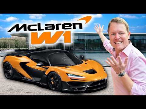 New MCLAREN W1! First Look at the P1 Successor