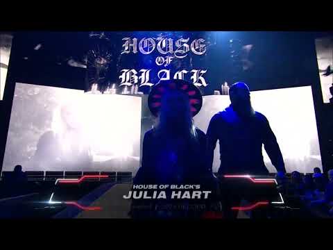 Julia Hart & Brody King (House of Black) entrance,AEW Collision,8/7/23