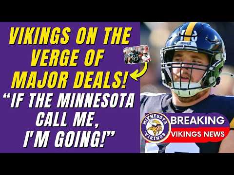 💥🔥 BOMBSHELL: VIKINGS EYEING 4 FREE AGENTS, 2 MAY SIGN SOON! MINNESOTA VIKINGS NEWS TODAY