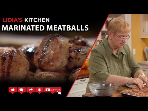 Marinated Meatballs