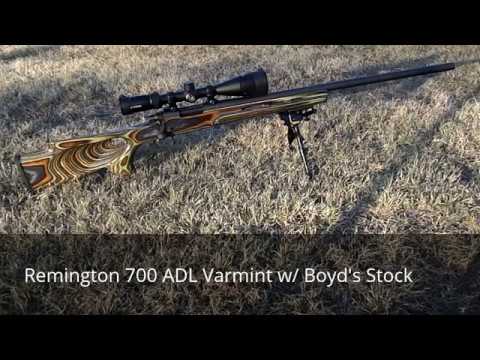 Remington 700 ADL Varmint 22-250 at 300 Yards