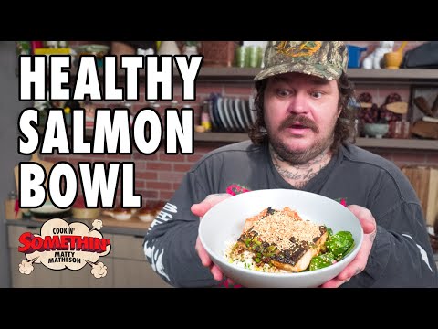 Post-Workout Meal of Champions: Healthy Salmon Bowl | Cookin' Somethin' w/ Matty Matheson