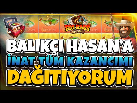 28.000 LİRA İLE 🎁 SLOT MAKİNESİ 🐟 BIG BASS SPLASH DROP PATLAMASINDA GERGİN ANLAR