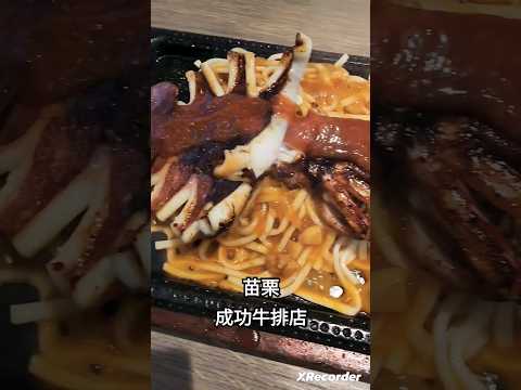 成功牛排店｜雞排，豬排，中卷排餐｜苗栗