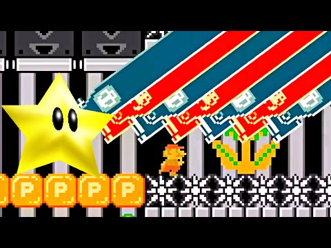 Super Mario Maker 2 🔧 The Great Invincible Runner 🔧 Dynasteel