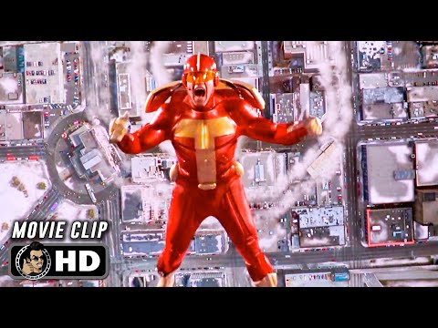 Fly Turbo Man Fly! Scene | JINGLE ALL THE WAY (1996) Movie CLIP HD