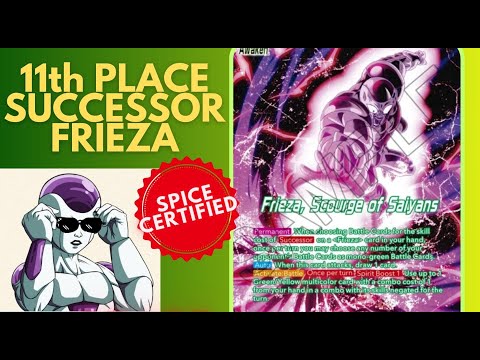 11th Place Michael Friend's G/Y Successor Frieza Deck Profile: DBS Masters NC PPG Regionals 🌶