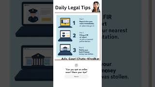 Online scam. #onlinefrauds #scammer #advocate #law #legaltips #legaladvice #legal #advocategauri