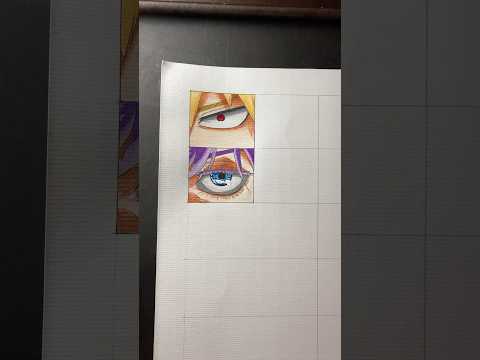 Drawing gojo eye from jujutsu kaisen #gojo #shorts