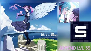 Pjsk / Sonolus Comparison: The Intense Voice of Hatsune Miku APPEND 35.