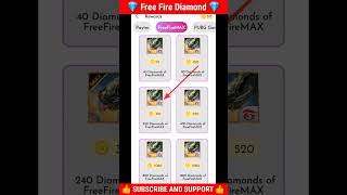 Free fire diamonds earn app 💎 | Real Free fire Diamond Earning app | #earningapp #shorts #freefire