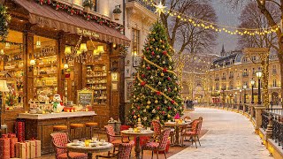 Christmas Jazz Instrumental Music for Unwind - Cozy Christmas Coffee Shop Ambience & Calm Jazz Music