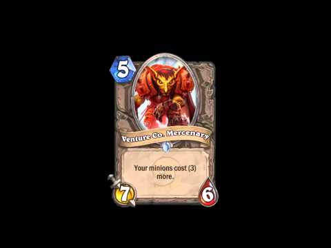 Venture Co.  Mercenary Quotes PL - Hearthstone