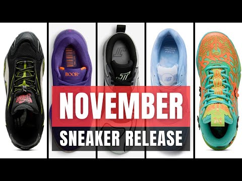 NEVER MISSED OUT! Sneaker Release in November 2024