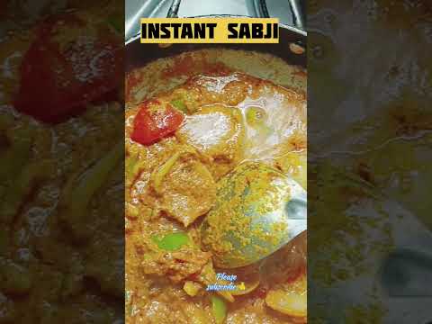 Instant 5 Minutes Sabji#shortvideo#lunchrecipe#@Homestylecooking2848