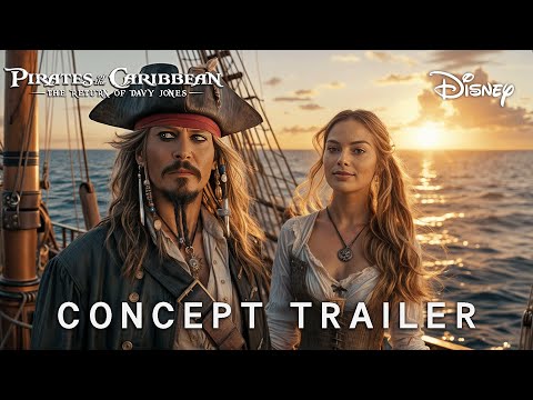 Pirates of the Caribbean 6: The Return Of Davy Jones - Concept Trailer | Margot Robbie, Johnny Depp