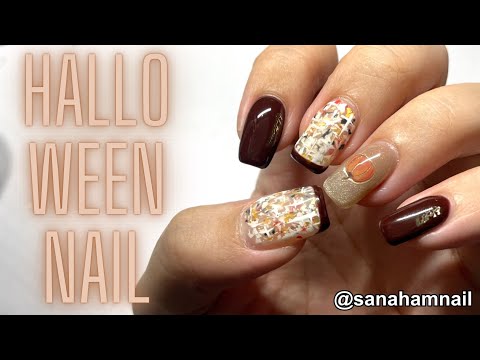 【Seria】Halloween Nail🎃🎃🎃