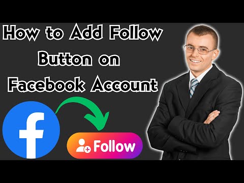 How to Add Follow Button on Facebook Account 2023