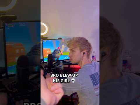 BRO BLEW UP HIS GIRLFRIEND.. (fortnite)