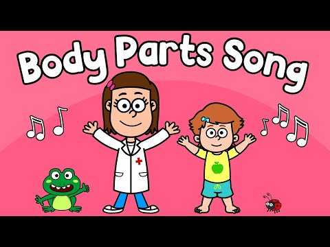 Body Parts Song for Kindergarten - Genki Park - Healthy Habits - #nurseryrhymes  - #kidsmusic - Fun