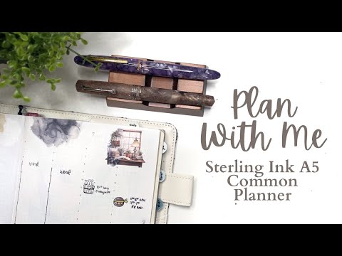 PLAN WITH ME // Sterling Ink A5 Common Planner // Sep 2-8, 2024