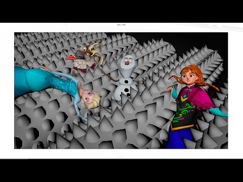 ➤ Disney's Frozen - "Elsa, Ana, Olaf & Sven" - Extended Scene - NOT FOR KIDS! 😝 Behind The Scenes