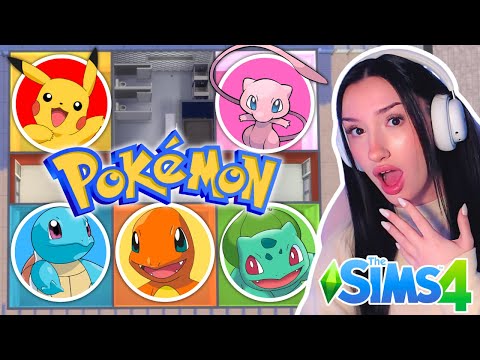 Every Rooms a Different POKÉMON in The Sims 4